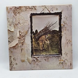 Led Zeppelin 4 IV Untitled Original 1971 Press Vinyl Record LP Album With Inner - Picture 1 of 9