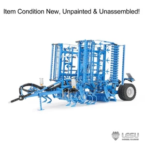 KIT Aratro macchina preparazione terreno pre-semina letto semi metallo K500 per auto radiocomandata 1/14 - Foto 1 di 12