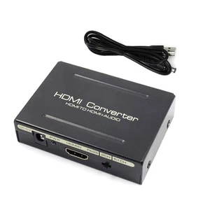 1080P HDMI To HDMI+SPDIF+ R/L Analog Audio Output Converter Connecter Splitter - Picture 1 of 10