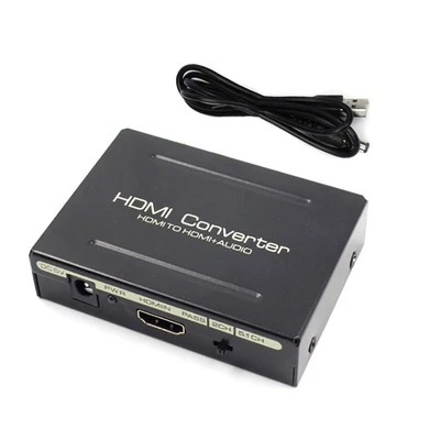 1080P HDMI To HDMI+SPDIF+ R/L Analog Audio Output Converter Connecter Splitter - Image 1 of 4