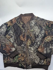 Gamehide Mossy Oak Reversible Camo Hunting Jacket Mens Sz XL - Picture 1 of 10