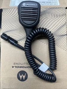 Motorola PMMN4071A Impres Directional Noise Canceling Remote Speaker - Black NEW - Picture 1 of 2