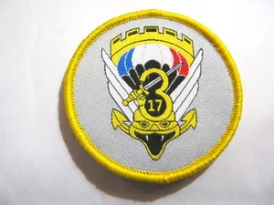 ECUSSON GENIE PARACHUTISTE 17° RGP LA 3° COMPAGNIE SCRATCH AU DOS 60MM - Imagen 1 de 1