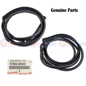 Genuine LandCruiser PZJ75 HZJ75 HJ75 Ute Front RH & LH Door Weatherstrip Rubber - Picture 1 of 3