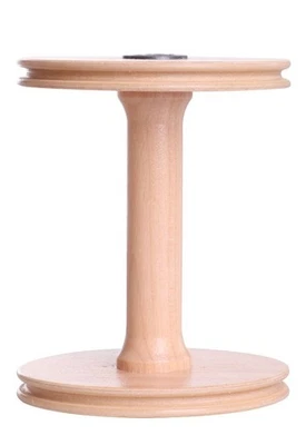 Ashford Spinning Wheel Bobbin, Sliding Hook Flyer Bobbin, Lacquer Finish - Image 1 of 2