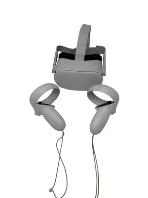 Auriculares Meta Meta Quest 2 64 GB VR con controladores (sin adaptador de CA) probados funcionando Foto 1 de 4