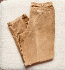 Vintage Eddie Bauer Kordhose Herren W38 L33 camelbraun Jumbo Cord Plissee - Bild 1 von 6