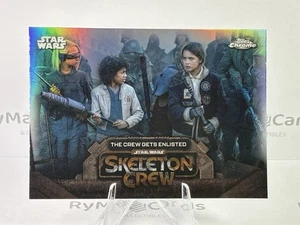 2025 Topps Chrome Star Wars #SC-13 Skeleton Crew The Crew Gets Enlisted - Picture 1 of 2