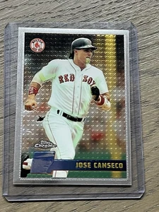 Jose Canseco Topps 1996 cromo #146 - Medias Rojas de Boston - Imagen 1 de 2