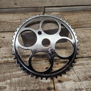 1970s Schwinn Lucky Clover Sprocket 46T Cruiser Tank Chrome Phantom Breeze  B#3 - Picture 1 of 8