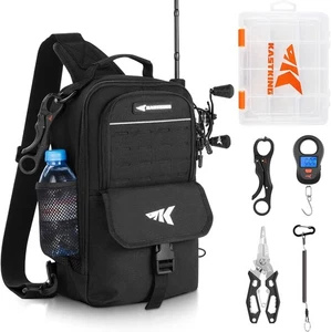 Everyday Essential Fishing Sling Bag & Tool Set, Angelwaage & 3500-Tackle - Bild 1 von 1