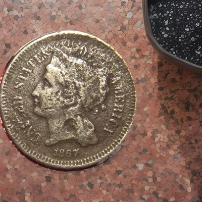 1867 THREE CENT NICKEL... - Image 1 of 2