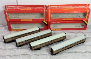 4x Entrenadores Hornby LNER Thompson de teca - Dormir/Freno 3er/Sin pasillo en caja - Imagen 1 de 24