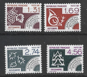FRANCE - 1987 - PRE CANCELS/PREOBLITS - MONTHS OF YEAR - SUPERB UNMOUNTED - Picture 1 of 1