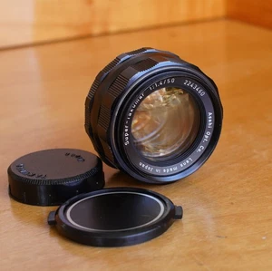 Rare Takumar 50mm F1.4 Prime Lens - Pentax M42 Screw Mount Good Optics KE#2 - Picture 1 of 6