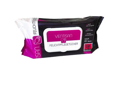 Heck Ventisan sensitive Feuchtpflegetücher 80 Stück feuchte Reinigungstücher