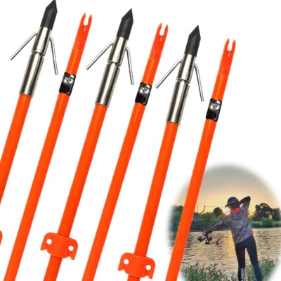 3 件狩猎钓鱼箭 32 英寸弓形钓鱼射箭高强度块安全滑梯 — 第 1/4 张图片