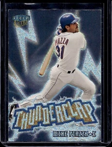 Inserto Fleer Ultra Thunderclap 1999 Mike Piazza #12 New York Mets - Foto 1 di 2