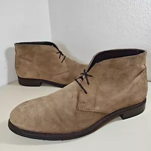 Johnston & Murphy Men's US Size 13 M Copeland Chukka Ankle Boots Tan Brown Sheep - Picture 1 of 9