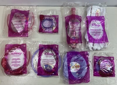 McDonalds Happy Meal Juguetes Princesas Disney Juego Completo de 8-2003 Foto 1 de 2