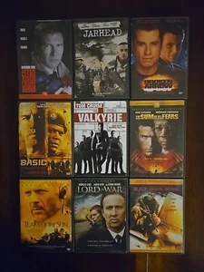 Lot Of Dvd's War Movies Used - Picture 1 of 10