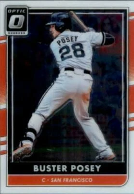 2016 Donruss Optic #155 Buster Posey San Francisco Giants 🔥⚾🔥 - Image 1 of 2
