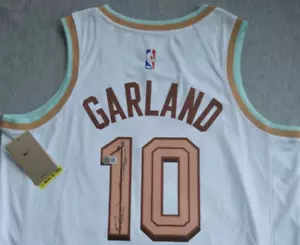 Camiseta firmada autografiada por Darius Garland Beckett certificado de autenticidad NBA Cleveland Cavaliers - Imagen 1 de 8