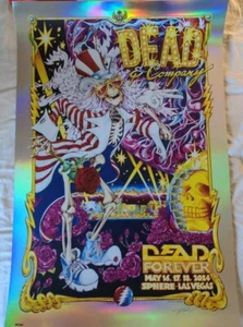 Dead & Company Las Vegas AJ Mashtay 1st Sphere Wkd Foil 188/285 Limited Edition  - Picture 1 of 2