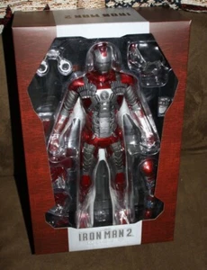 MMS145 Hot Toys Iron Man 2 Mark V 1/6 Scale 12" Figur Neu mit Versender - Bild 1 von 4