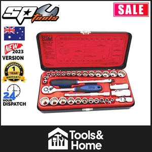 SP Tools SOCKET SET 3/8DR 12PT 32PC METRIC/SAE - SP20200  - Picture 1 of 5