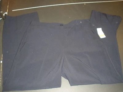 NEW Studio World womens navy blue dress pants size 14 retails $44 - Image 1 of 4