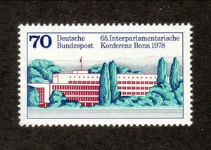 Alemania--#1277 MNH--Conferencia Interparlamentaria 1978 - Imagen 1 de 1