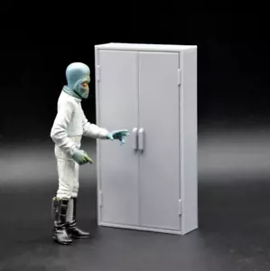 BÜROSCHRANK 1:18 3,75" SCALE FIGUR STAR WARS GI JOE DIORAMA DISPLAY - Bild 1 von 1