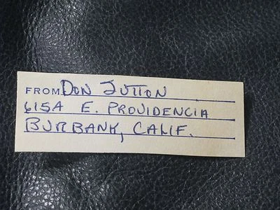 Don Sutton Autographed Cut Beckett Certified - Image 1 of 2