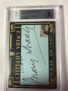 MARY NASH 2017 HISTORISCHE BERÜHMTHEIT VINTAGE SCHNITT AUTOGRAMM AUTO-SCHAUSPIELERIN!! - Bild 1 von 1