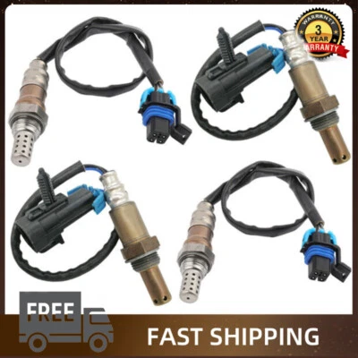 Set of 4 Oxygen O2 Sensors For 2007 Cadillac Escalade ESV Escalade EXT 6.2L V8 - Image 1 of 4