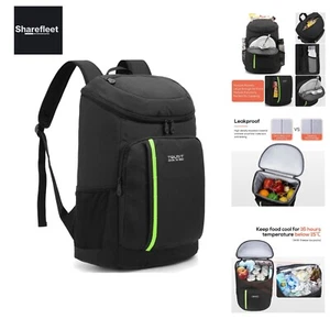 TOURIT Kühlrucksack Leichter Rucksack 28L mit Flaschenöffner Hält 30 Dosen - Bild 1 von 9