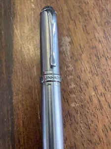 Penna stilografica Jinhao X750 acciaio inox pennino fine calligrafia scrittura - Foto 1 di 6