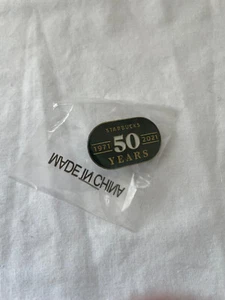 Seltene Starbucks 50 Year Anniversary Emaille Pin - e650 - Bild 1 von 3