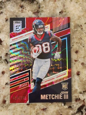John Metchie III Rookie Aspirations Red /499 2022 Donruss Elite #126 - Image 1 of 2