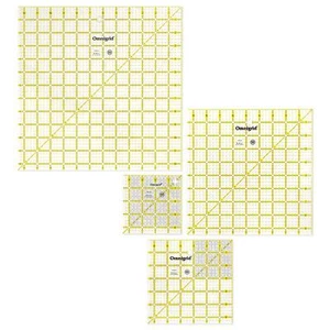 R45125S Square Value Pack 12.5 Inch Acrylic Quilting Templates 4 Count - Picture 1 of 6