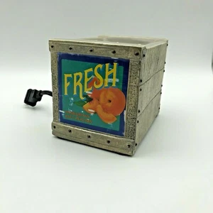 Scentsy Fruit Crate Element Wax Warmer Double Side 3 Rivers Apples Juicy Peaches - Picture 1 of 4