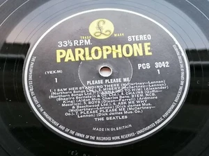 THE BEATLES  1963  PLEASE PLEASE ME U.K. STEREO  LP  NO DATE  EJD SL - Picture 1 of 17