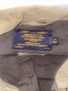 Chaqueta J.Crew A/22 M-65 Grado Militar Talla M Verde Tipo G38 Usada en Excelente Condición - Imagen 1 de 5