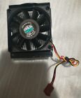 Cooler Master CM12V 3-Pin Heatsink Heat Sink &Fan Square Tested and Working well