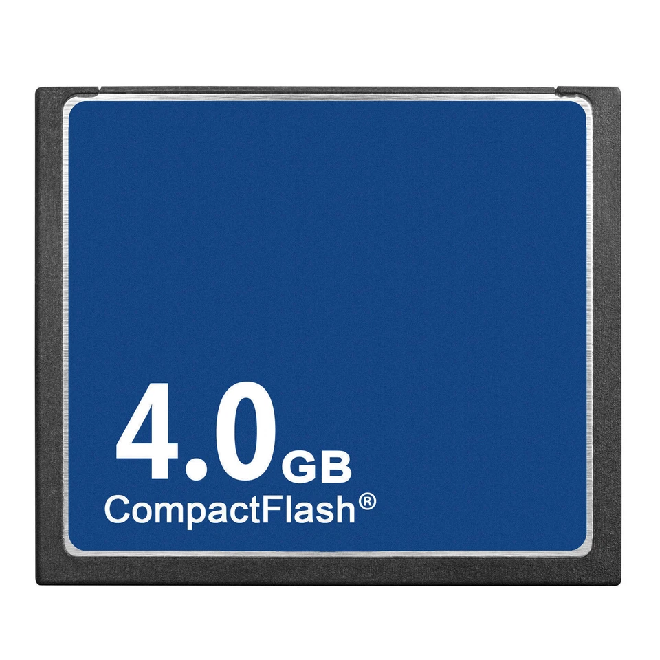 Tarjeta de memoria CF de 4 GB tarjeta flash compacta para cámara reproductor de video MP3 PC Foto 1 de 1