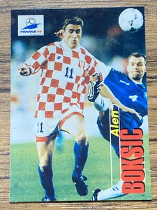 Panini 1998 France World Cup Card #77 Alen Boksic Croatia - Picture 1 of 2