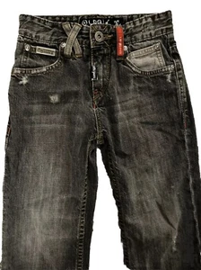 LRG Lifted Research Group Boy’s Distressed Jeans Size 6 Pockets Zipper/Button_D6 - Picture 1 of 5