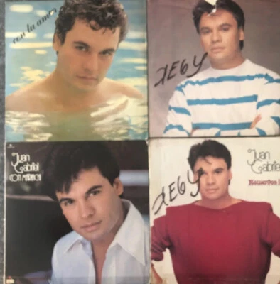 Juan Gabriel-3 x LPs-“Con Tu Amor”-33 RPM ARIOLA-Free Shipping In USA - Image 1 of 4