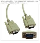 10ft VGA Cable Low resolution HD15 Male 15 Conductor 10H1-01110